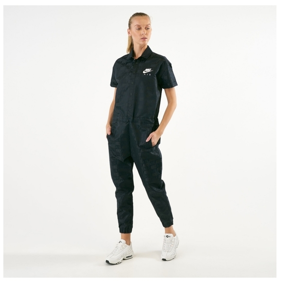 Nike Air Women's Black Jumpsuit - Picture 2 of 10